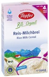 Topfer Cereale BIO Orez cu Lapte *200 gr