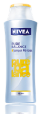 Sampon Pure Balance NIVEA - 250 ml