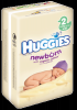 Huggies new born - scutece copii nr. 2 (3-6 kg) - 62 buc (din bumbac