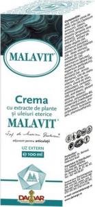 Malavit Crema Plante si Uleiuri Eterice 100ml