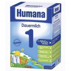 Humana 1 Lapte Prebiotic 0-6Luni 500gr