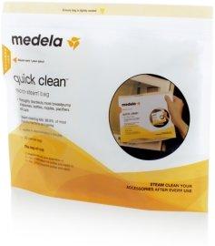 Medela Quick Clean - Pungi Sterilizare la Microunde 5 buc *100 sterilizari