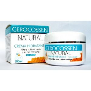 Gerocossen Natural Crema Hidratanta pentru Ten Uscat cu Miere si Aloe Vera 100ml