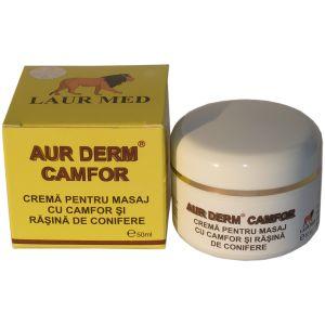 Aur Derm Crema Masaj cu Camfor 50ml