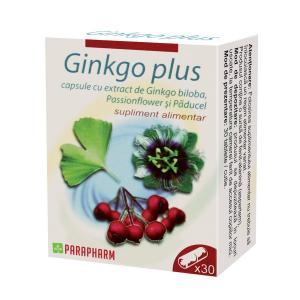 Ginkgo Plus *30 cps (Pachet PROMO 1+1 GRATIS)