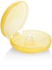 Medela contact *2 tetine silicon protectie mamelor + cutie, marimea m