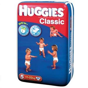 HUGGIES Classic - Scutece Copii Nr. 5 (11-22 kg) - 42 buc