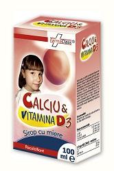 Calciu+Vitamina D3 Sirop *100 ml