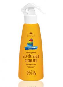 Emulsie Acc. Bronzare Unt Cacao Ulei Morcov Spray SPF6 200ml