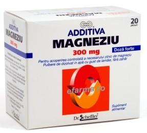 ADDITIVA Magneziu 300 mg *20 plicuri