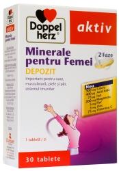 DoppelHerz Aktiv Minerale pt. Femei *30 tablete (Pachet PROMO 2 cutii la pret de 1)