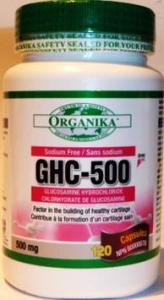 GHC-500 Glucozamina Clorhidrat 500mg *120cps