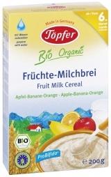 Topfer Cereale BIO Gris cu Fructe *200 gr