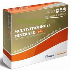 Linea Oro Multivitamine si Minerale junior - 24 plicuri