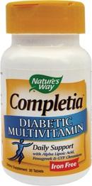 Completia Diabetic Multivitamin *30tab