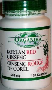 Ginseng Rosu Corean 500mg *100cps