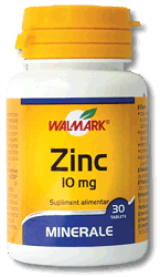 Zinc 10 mg *30 comprimate
