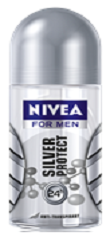 Deo Roll-On Silver Protect NIVEA - 50 ml