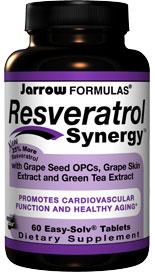 Resveratrol Synergy - 60 tablete Easy-Solv (Protecto cardiovascular)