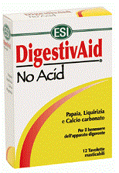 DigestivAid No Acid - 12 tablete