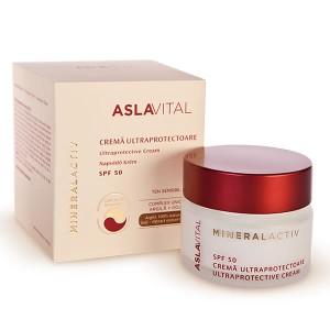 Aslavital Mineralactiv Crema Ultraprotectoare SPF50  *50 ml