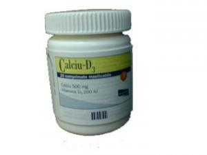 Calciu D3 Masticabil *20 comprimate