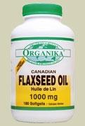 Flaxseed Oil (Ulei de In Canadian) 1000mg *90cps