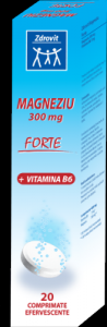 Zdrovit Magneziu Forte + Vit. B6 - 20 comprimate efervescente