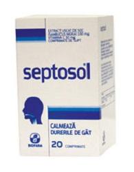 Septosol - 20 comprimate masticabile