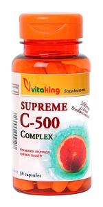 Vitamina Supreme C 500mg cu Bioflavonoide *60cps