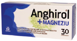 Anghirol+Magneziu - 30 comprimate