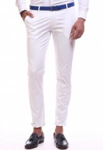 Pantaloni albi Laguna Club (Marime: 30)