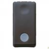 Push-button iluminat, 10a, gewiss system black