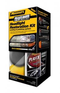 Meguiar's Heavy Duty Headlight Restoration Kit - Kit Polish Faruri