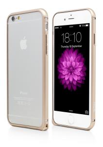 Vetter Husa Protectie Ultra Thin Aluminium Bumper iPhone 6, Gold