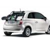 Fiat 500 rear aluminium bars - bare