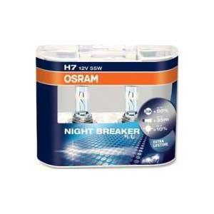 Osram H7 12V 55W Night Breaker Plus - Set 2 Becuri H7