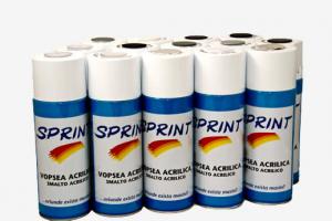Sprint Spray Vopsea Alb Lucios
