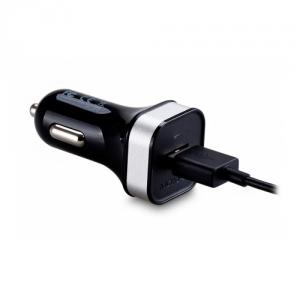 Momax XC Series USB Car Charger Dual - Incarcator Auto Iphone 5 Dual Apple MFI