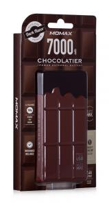 Momax Acumulator Extern iPower Chocolatier, 7000 mAh, Maro