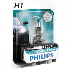 Philips H1 X-treme Vision 12V 55W - Bec Auto Far Halogen