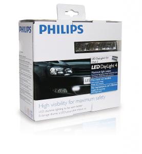Philips Led DayLight 4 DRL - Set Lumini Zi
