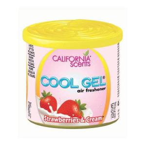 Odorizant Auto California Scents Cool Gel Strawberries &amp; Cream