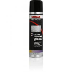 Sonax Professional Stainless Steel Maintenance Foam - Spuma Intretinere Otel Inoxidabil, Aluminium, Crom