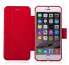 Momax smart case husa flip iphone 6 plus, red