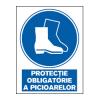 -protectie obligatorie a picioarelor (a-m)