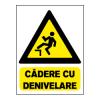 -cadere cu denivelare (a-m)