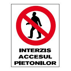 -Interzis accesul pietonilor (K-M)