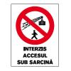 -interzis accesul sub sarcina (a-m)