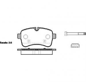 Set placute frana frana disc IVECO DAILY IV platou   sasiu PRODUCATOR ROADHOUSE 21282 00